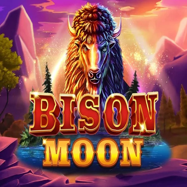 Bison Moon online game logo by Northern Lights Gaming on lira-spins.pl